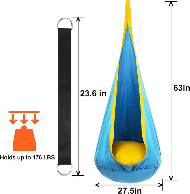 SnuggleSwing™ | Knus, Veilig & Ontspannend - Kindvriendelijke Hangmat